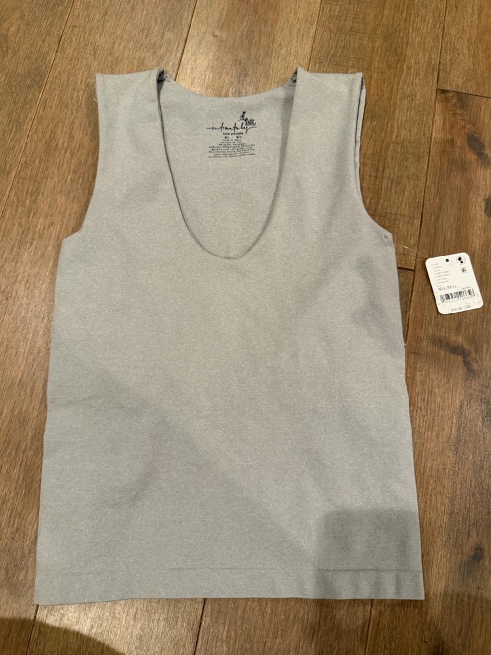 Free People Intimately Clean Lines Muscle Cami - M/L - Picture 4 of 9